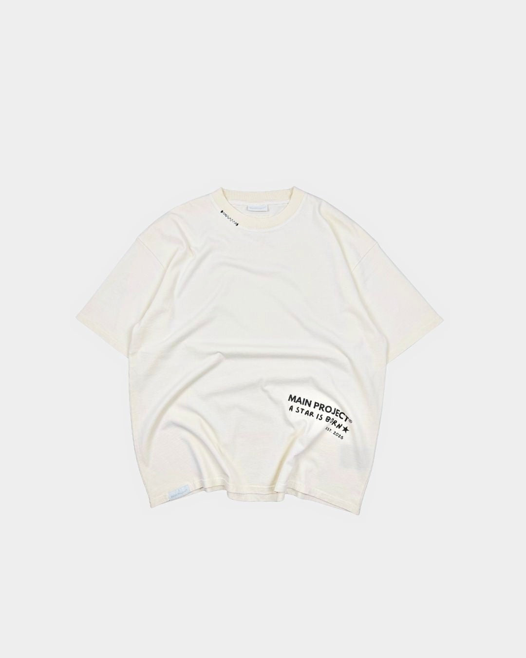 A Star is Born Tee · color:cream · view:front