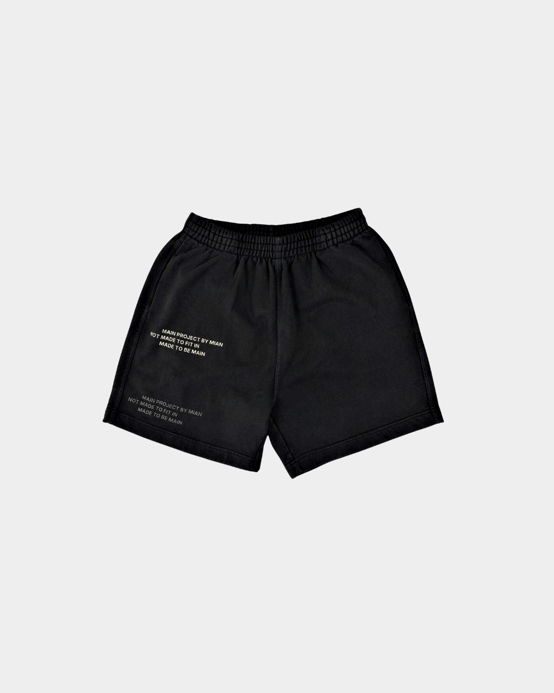 MAIN All-Over Short Jogger · color:black · view:front