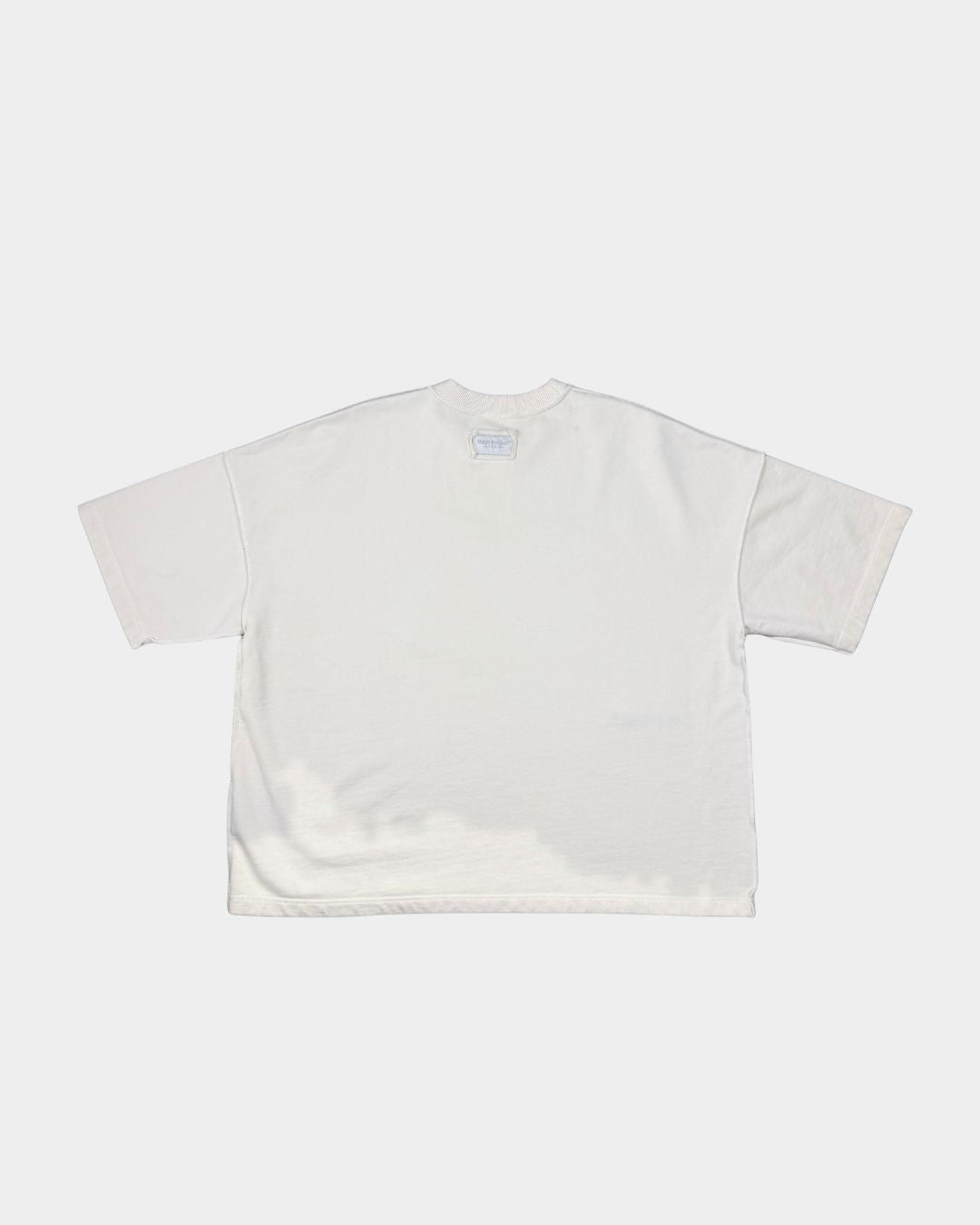 Inside-Out Tee · color:cream · view:back
