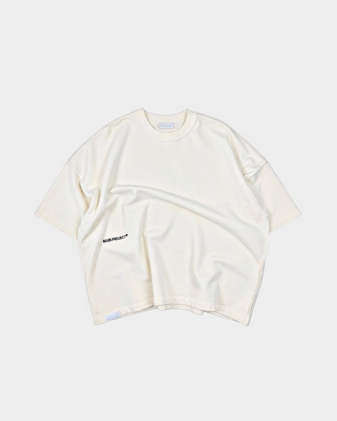 Inside-Out Tee · color:cream · view:front