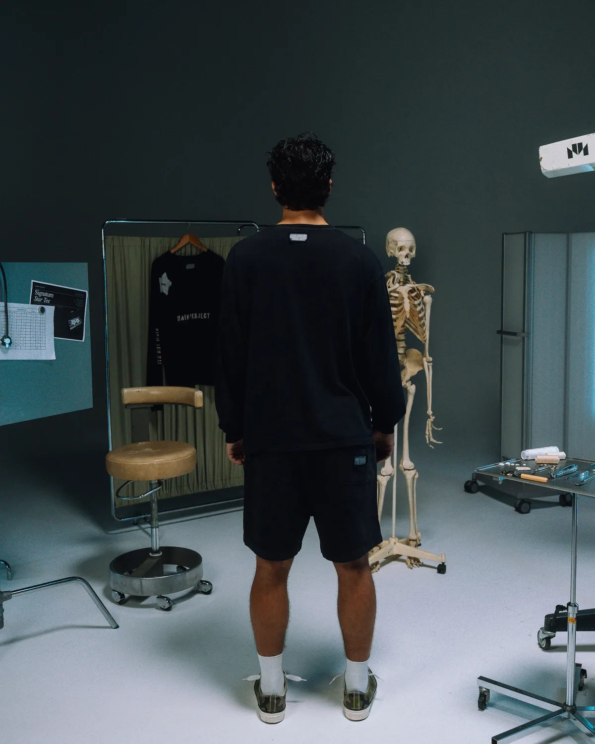 MAIN All-Over Longsleeve — Black