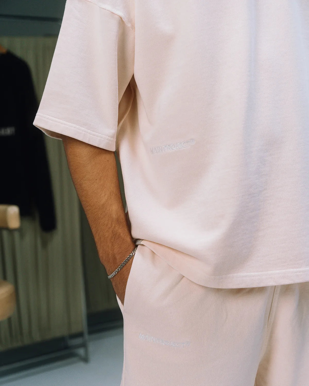 MAIN Short Jogger — Peach