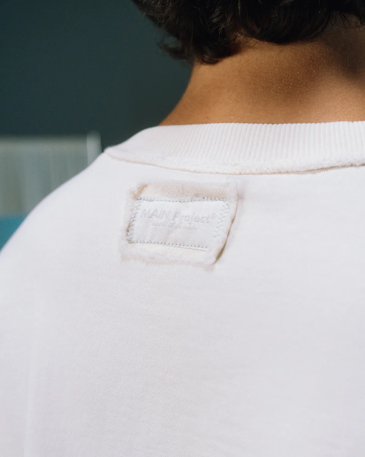 Inside-Out Terry Tee — Cream