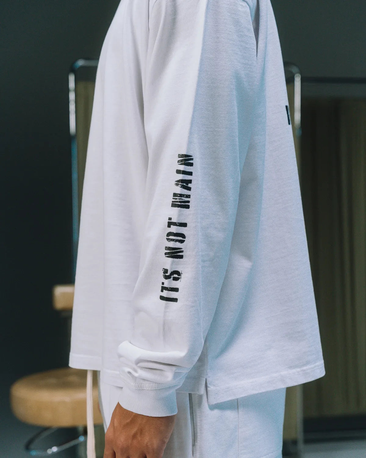 its MAIN Longsleeve — White