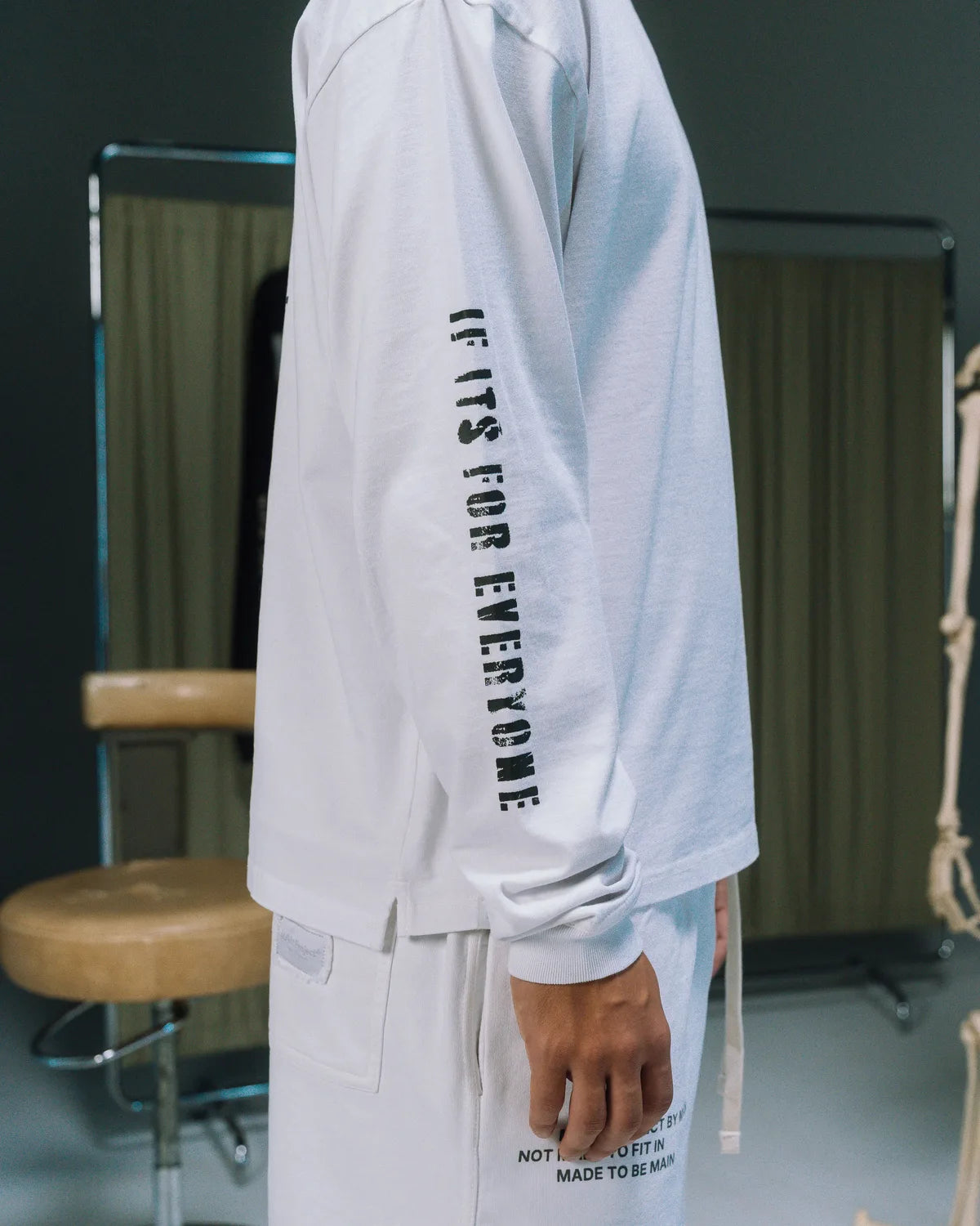 its MAIN Longsleeve — White