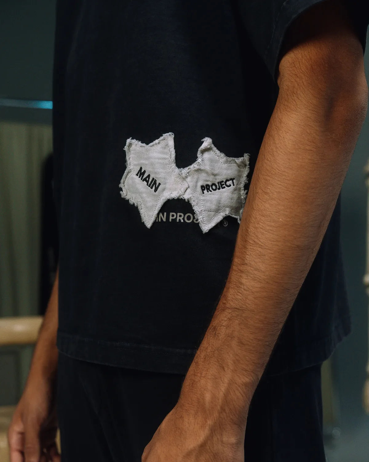 Signature Star Tee — Black