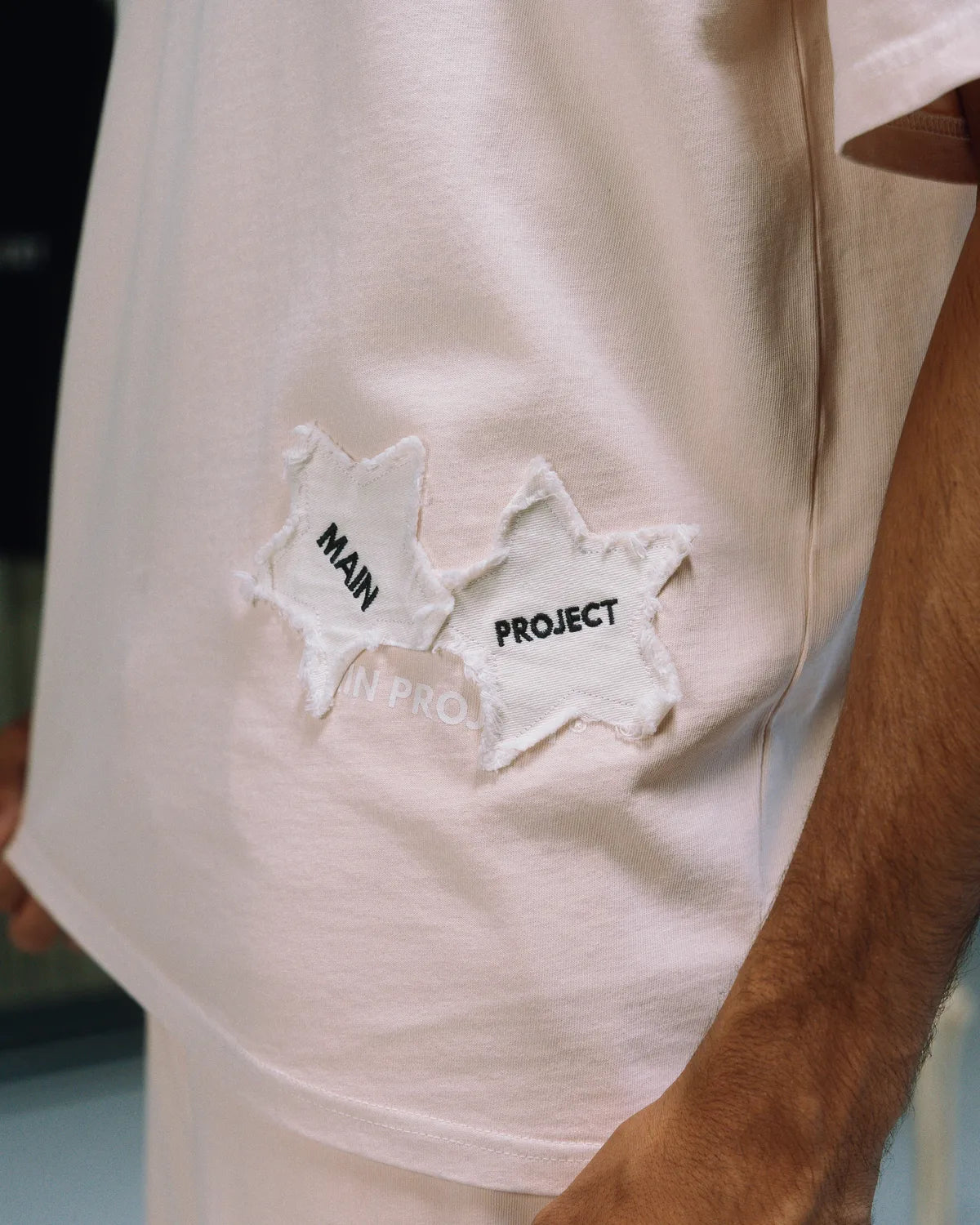 Signature Star Tee — Peach